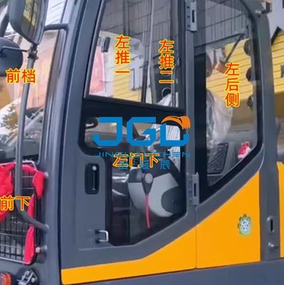 Vetro dell'escavatore C75W Cabina Anteriore Vetro dell'ingranaggio Porta e finestra posteriore Veicolo intero Vetro temperato