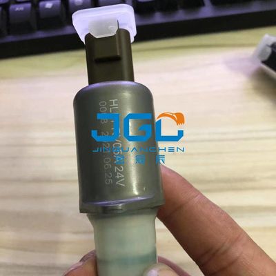 pezzi meccanici della costruzione di Accessories Solenoid Valve HLSDCV058 dell'escavatore 24V