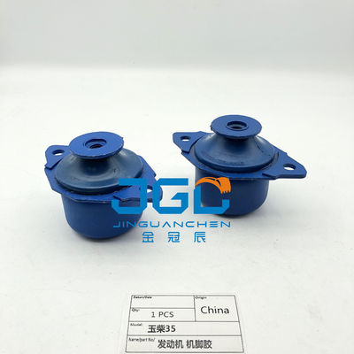 Alta qualità YC35 montatura del motore dell'escavatore taglia 14mm montatura del motore gomma