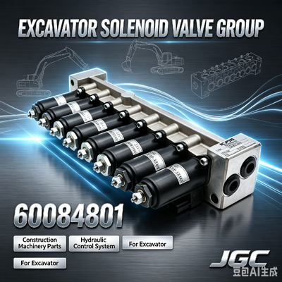 60084801 Gruppo di valvole solenoidi Adatte a qualsiasi escavatore