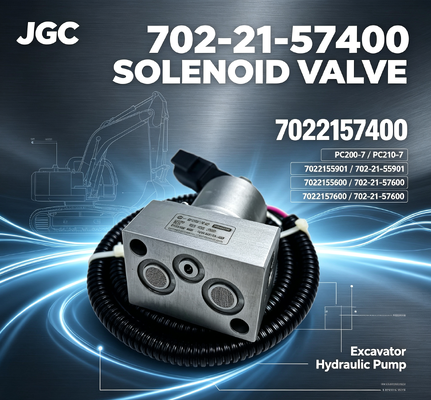 Valvola Solenoide Pompa Idraulica PC200-7 PC210-7 7022155901 7022157600 702-21-55901 702-21-57600 7022157400