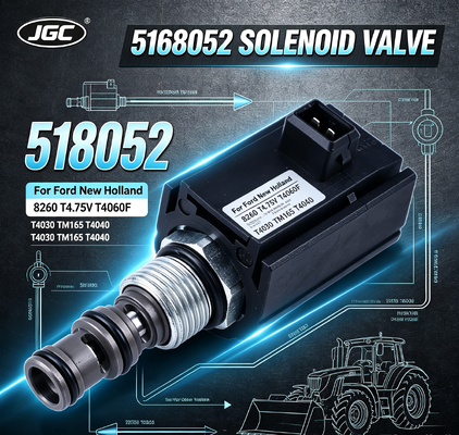 5168052 Valvola Solenoide per Parti di Escavatore per Ford New Holland 8260 T4.75V T4060F T4030 TM165 T4040