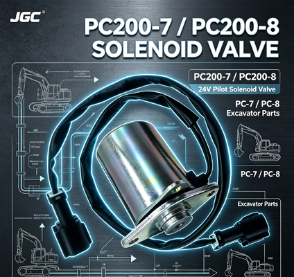 PC-7 PC-8 Parti di escavatore per PC200-7 PC200-8 Valvola solenoide pilota Valvola solenoide 24V