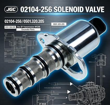 02104-256 0501-320-205   Valvola Solenoide per Parti di Escavatore per Trasmissione Zf Wg98