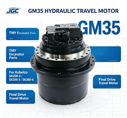 GM35 Parti per escavatori Motore idraulico per Kobelco Compatibile con SK200-3 SK200-5 SK200-6