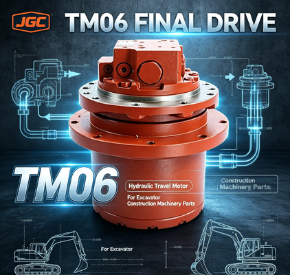 TM06 Componenti per macchine da cantiere Motore di traslazione idraulico assieme finale per escavatore