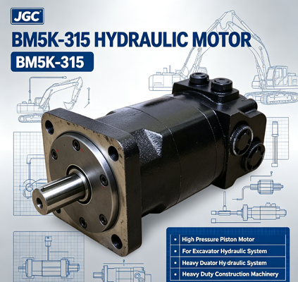 BM5K-315 Motore idraulico Motore a pistoni ad alta pressione per escavatori Sistema idraulico Macchine da costruzione pesanti