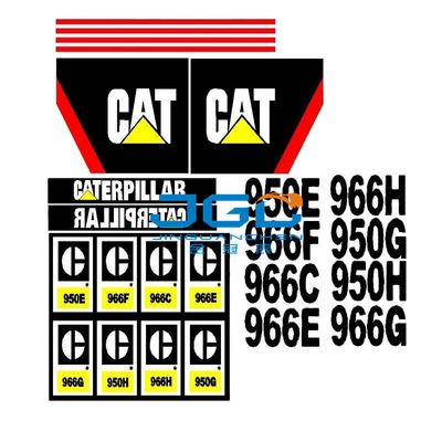 Regolatore su ordinazione di Spare Parts 306 dell'escavatore degli autoadesivi
