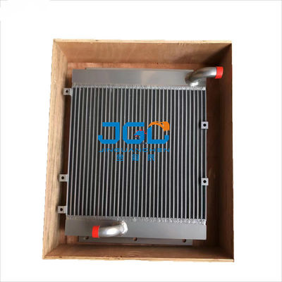 Dispositivo di raffreddamento di alluminio dell'olio per motori di Radiator HD512 dell'escavatore dello scambiatore di calore dell'aletta del piatto