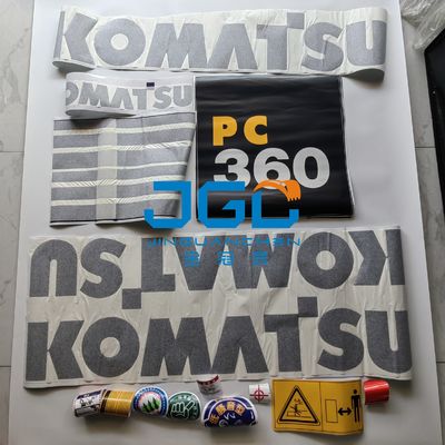 Escavatore esteriore Sticker di Spare Parts PC360 dell'escavatore dell'autoadesivo del corpo