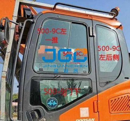 Parabrezza anteriore della carrozza della gru dell'escavatore di DH215-7 215-9 80G dietro la porta più bassa