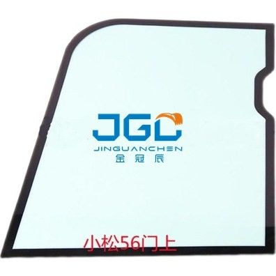PC56-7 PC57 PC70-8 PC60-8 Montaggi dell'escavatore Vetro del braccio destro sulla porta sinistra dietro l'ingranaggio eolico anteriore