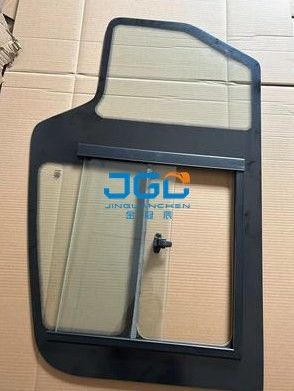 75S-9 75X Vetro per escavatore Intero vetro per porta con raccordi integrali per finestrella