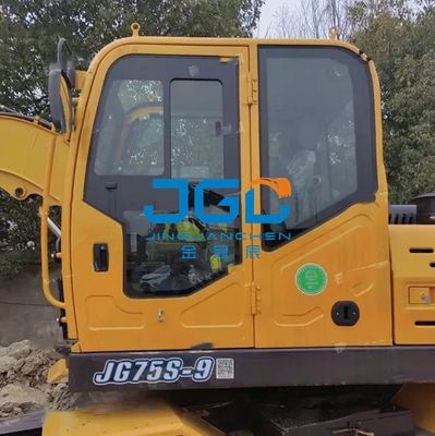 Vetro dell'escavatore JG75S-9 95Z Parabrezza anteriore Porte superiori e inferiori Vetro del lucernario del braccio posteriore destro