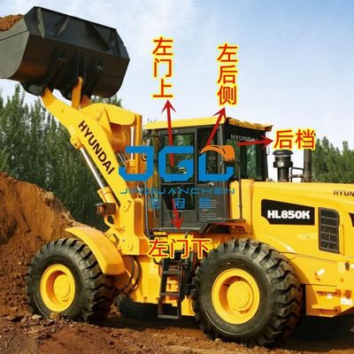 Cariore HL850K 850KS Ingranaggio del vento anteriore Porta sinistra Ingranaggio posteriore superiore e inferiore Ingranaggio posteriore Vetro temperato
