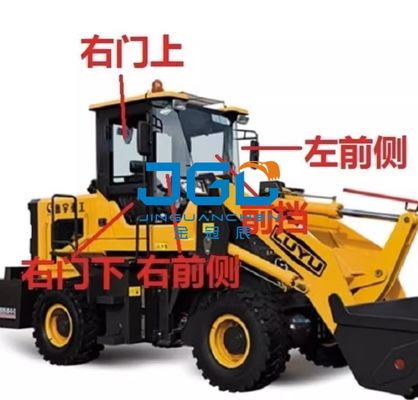 926 928 930 cariore carrello elevatore a forchetta vetro frontale vetro frontale porta laterale scudo posteriore superiore e inferiore vetro temperato