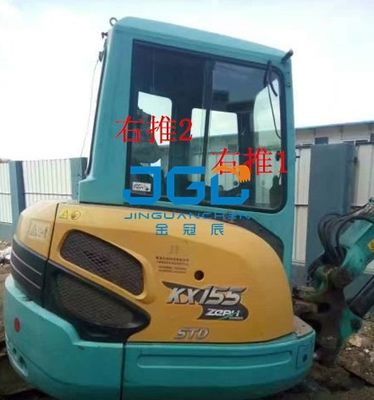 KX155 161 135-3S Escavatore anteriore e posteriore Porte sinistra e destra, parabrezza superiore e inferiore