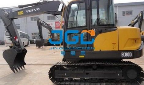 EC80D Excavator Frontale e posteriore Ingranaggi sinistra e destra Finestre e parabrezza superiore e inferiore