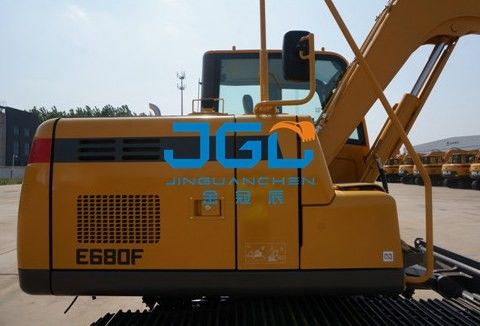 E680F 675F Escavatore Vetro frontale e posteriore Vetro frontale sinistro e destro Vetro