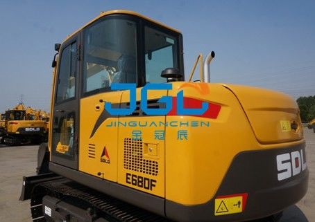 E680F 675F Escavatore Vetro frontale e posteriore Vetro frontale sinistro e destro Vetro