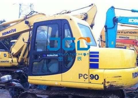 PC90 Sosta anteriore dell'escavatore Sosta posteriore Finestre sinistra e destra e parabrezza superiore e inferiore