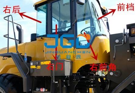 Carriera vetro frontale e posteriore delle porte sinistre e destre e finestre L956F-LNG