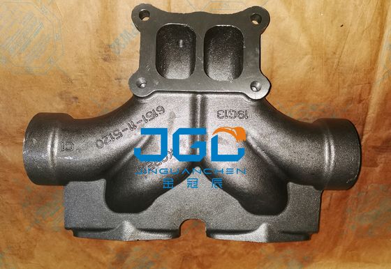 Sistema di scarico dell'escavatore in acciaio inossidabile di qualità superiore Manifold di scarico 6151-11-5120