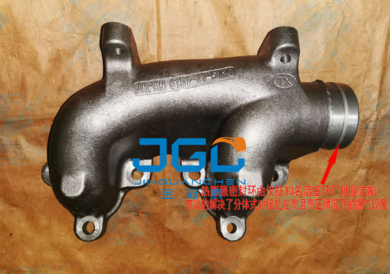 Sistema di scarico dell'escavatore in acciaio inossidabile di qualità superiore Manifold di scarico 6151-11-5130