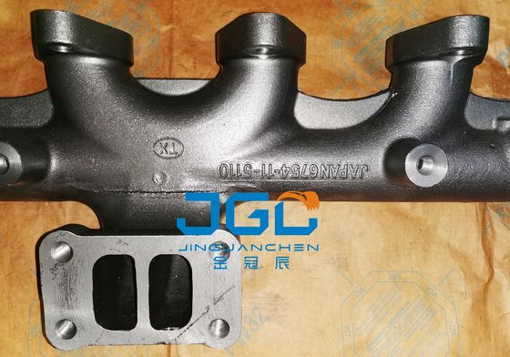 6D107 Parti di motori diesel Manifold di scarico corto 6754-11-5110