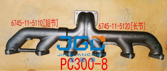 Motore diesel di alta qualità per Komatsu 300-8 Manifold di scarico 6745-11-5120+6745-11-5110