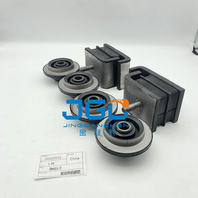 Cuscino di montaggio del motore DH55-7 per la gomma del cuscino del motore dell'escavatore DH