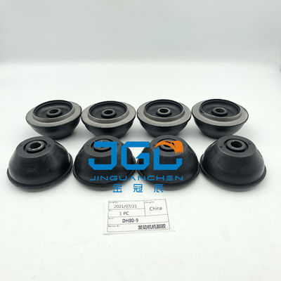 Ricambi cuscino di montaggio del motore di medie dimensioni per cuscino di gomma dell'escavatore DH80-9