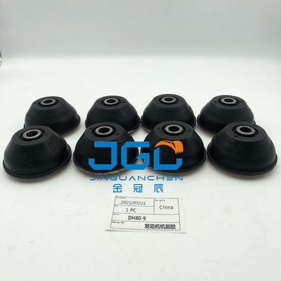 Cuscino di montaggio del motore DH80-9 per la gomma del cuscino del motore dell'escavatore DH