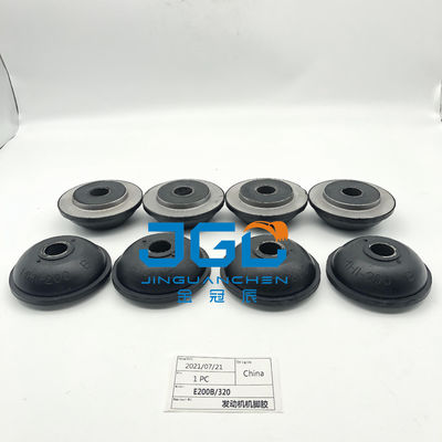 Parti del motore dell'escavatore E200B E320 Motor Mount Rubber per motore anteriore e posteriore