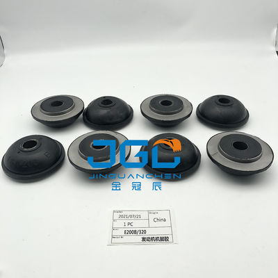 Parti del motore dell'escavatore E200B E320 Motor Mount Rubber per motore anteriore e posteriore