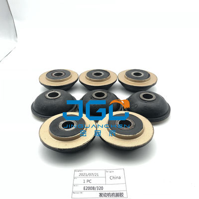 Parti del motore dell'escavatore E200B E320 Motor Mount Rubber per motore anteriore e posteriore