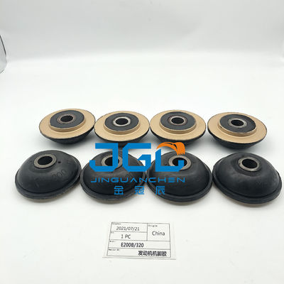 Parti del motore dell'escavatore E200B E320 Motor Mount Rubber per motore anteriore e posteriore