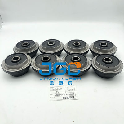 SK200-8 210-8,250-8,260-8 Montaggio di gomma YN02P01095P1 J05E Motore cuscino di gomma pad SK200 Motore montato gomma