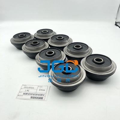 SK200-8 210-8,250-8,260-8 Montaggio di gomma YN02P01095P1 J05E Motore cuscino di gomma pad SK200 Motore montato gomma