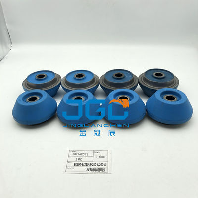 SK200-8 210-8,250-8,260-8 Montaggio di gomma YN02P01095P1 J05E Motore cuscino di gomma pad SK200 Motore montato gomma