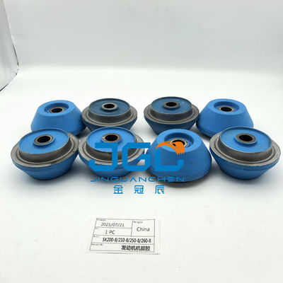 SK200-8 210-8,250-8,260-8 Montaggio di gomma YN02P01095P1 J05E Motore cuscino di gomma pad SK200 Motore montato gomma
