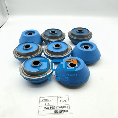SK200-8 210-8,250-8,260-8 Montaggio di gomma YN02P01095P1 J05E Motore cuscino di gomma pad SK200 Motore montato gomma