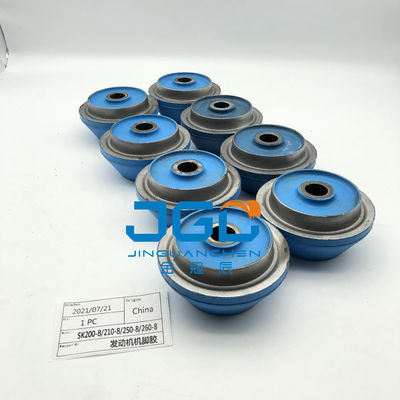 SK200-8 210-8,250-8,260-8 Montaggio di gomma YN02P01095P1 J05E Motore cuscino di gomma pad SK200 Motore montato gomma