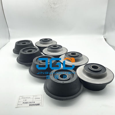 Fornitori di diversi tipi/dimensioni di supporti in gomma flessibile per motori, parti di escavatori e cuscini per motori per PC400-5-6-7-8