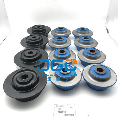 Montaggi di gomma multipli motore parti di escavatore cuscino motore per PC600 650