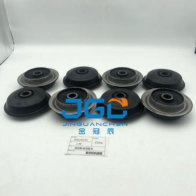 Motore per escavatori SK 330-8 350-8 Cuscino di gomma di montaggio 6D102 Motore montato gomma