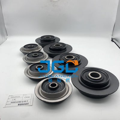 Vendita a caldo Motori di montaggio Sistemi motori Parti di montaggio Cuscino di gomma Piedi paraurti Per SK450-8,460-8,480-8 Excavator parte