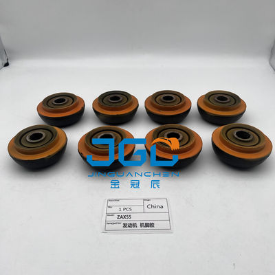 Scavatore ZAX55 Parti di motore diesel Cuscino di supporto in gomma per cuscino del motore