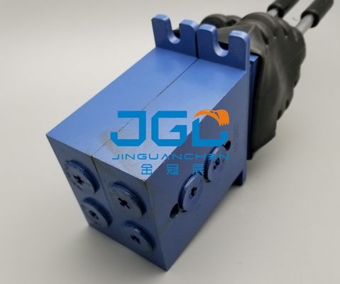 Controllo a distanza della parte di ricambio idraulica dell'escavatore joystick pilota maniglia controllore della valvola per la lama del doppio dozer