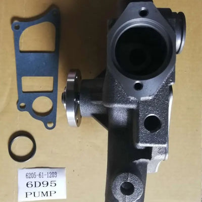 PC60-7 6D95 Parti di escavatore Pompa d'acqua 6205-61-1202 6205-61-1203